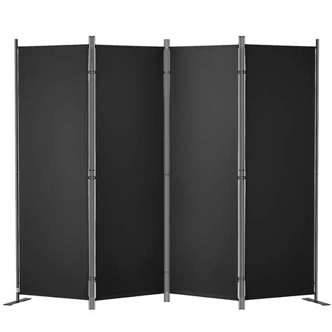 VEVOR Room Divider, 5.6 ft Room Dividers and Folding Privacy Screens (4 ...
