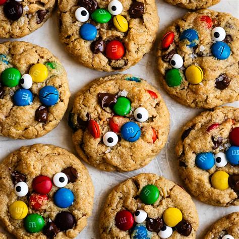 Gluten-Free Monster Cookies - Snixy Kitchen