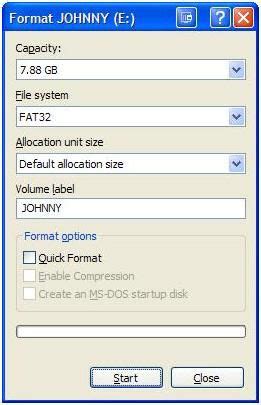 How do I format my USB devices to FAT file system? | Philips