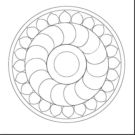 Easy Mandala Drawing at GetDrawings | Free download