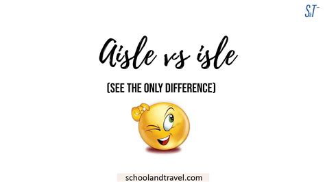 Aisle vs Isle (Which one is correct?) | Words, College degree, Make up ...