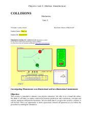 Image result for Lesson 22 Collisions Part 5