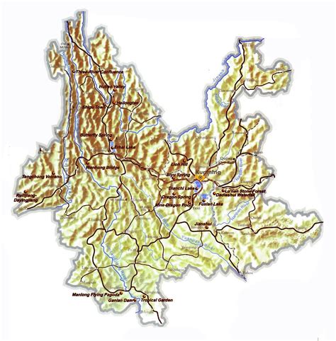 Maps | Wonders of Yunnan Travel