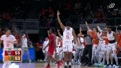Harlond Beverly drills 3-pointer for Miami - ESPN Video