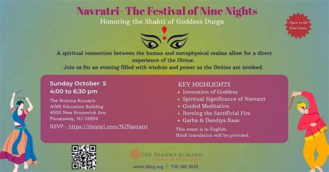 Navratri - The Festival of Nine Nights Honoring the Shakti of Goddess ...