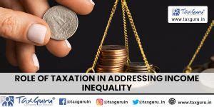 Role of Taxation in Addressing Income Inequality