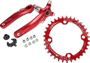 Lyla Bike Single Speed Chainring Crankset 104mm Crankarms Chainwheel ...
