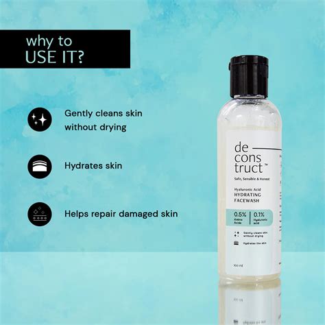 Buy Hydrating Face Wash Online at Deconstruct