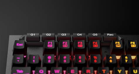 Amazon.in: Buy Redragon K513 RGB Membrane Gaming Keyboard, Standard 104 ...