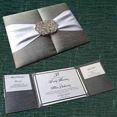 Wedding Invitation Box Sets by Silk Pocket Box Invitation With Buckle Clasp Wedding Invitation Box Sets
