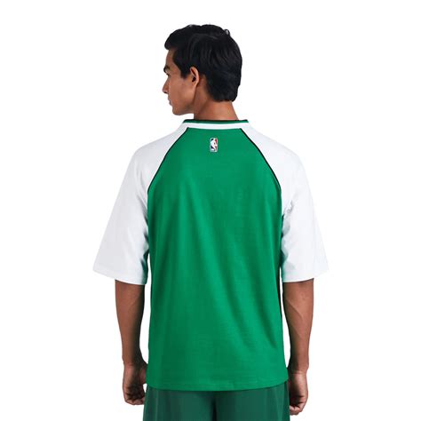 NBA - NBA Boston Celtics Contrast Colour Oversized T-Shirt 'Green' - NBA