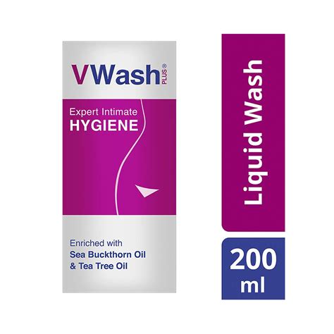 VWash Plus Expert Intimate Hygiene Wash 200ml - Cureka