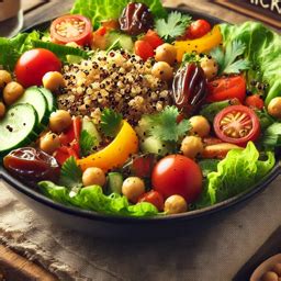Power-Salat mit Kichererbsen und Dinkel-Crunchies – Rezept aus Deutschland