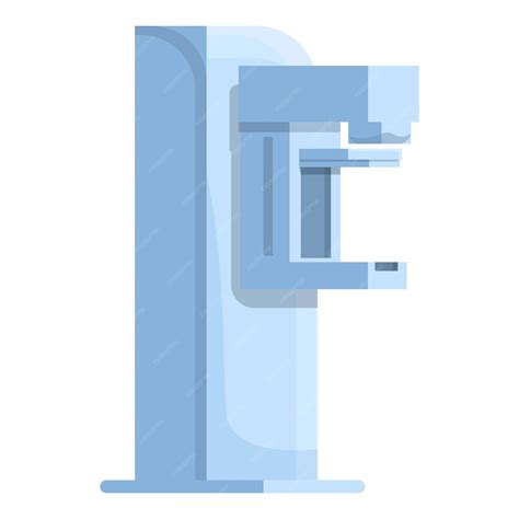 Premium Vector | Technology mammography machine icon cartoon vector breast mammogram cancer ...