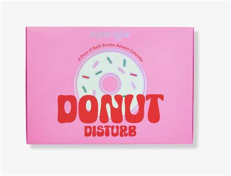 JoyBright Donut Disturb 6 Day Bath Bomb Advent Calendar - Subscription ...