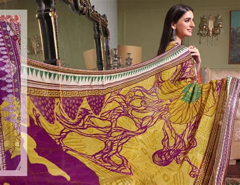 Apna Razia Sultan-38 Cotton Designer Printed Dress Material: Textilecatalog