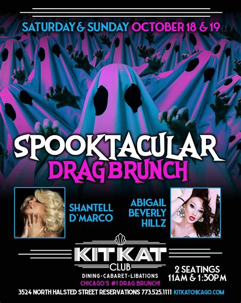 The Spooktacular Drag Brunch • Kit Kat | Drag Show Chicago