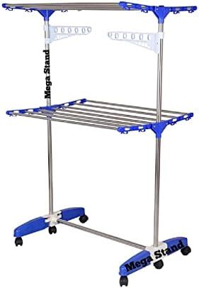MEGA Stand Stainless Steel Clothes Stand for Drying Indian Made Cloth ...