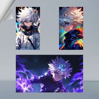 VIRGIN ARTS | COMBO SET OF KILLUA ZOLDYCK FRAME | HUNTER X HUNTER ...