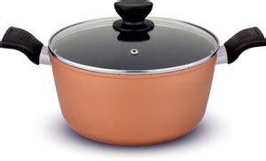 UCOOK FORGED NS CASSEROLE+GLASS LID IC-BLACK+GOLD SPATTER 4 Litre Cook ...