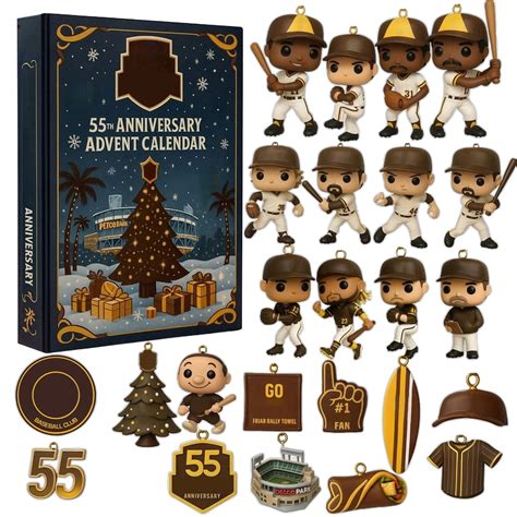 Baseball 142nd Anniversary Advent Calendar 2025 24-Day Countdown with ...