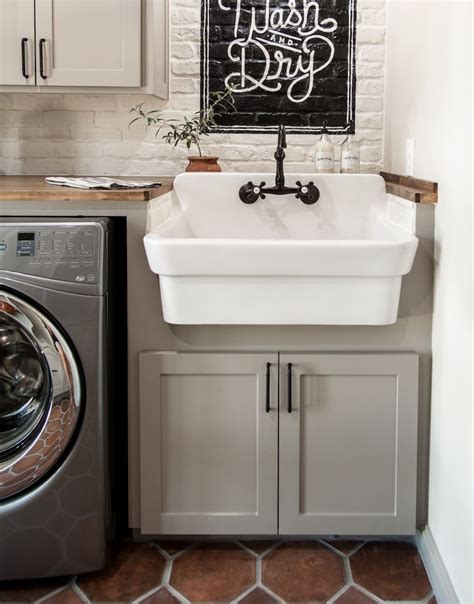 Utility Sink for Efficient Laundry Room
