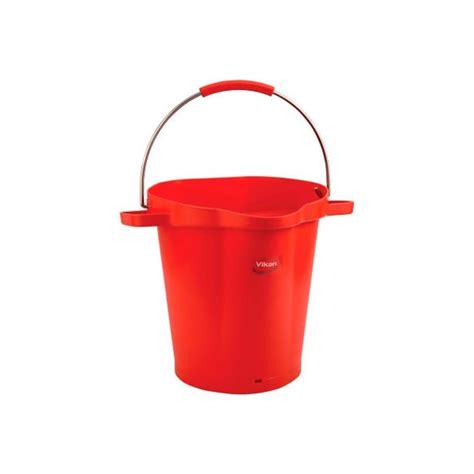 Remco Vikan 5 Gallon Bucket, Red 56924 | Zoro