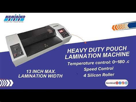 Thermal Lamination Machine - 14 Inch Desktop Thermal Lamination Machine ...