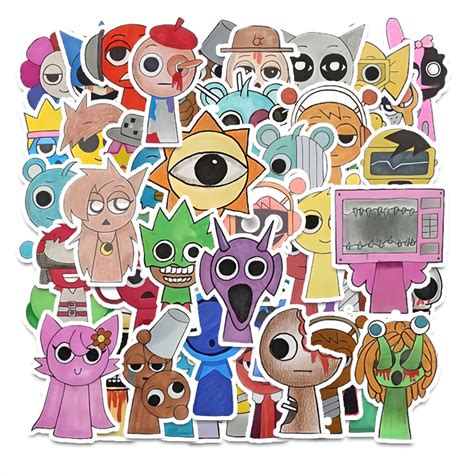 Image result for Sticker Paper Fun Sprunki Stickers