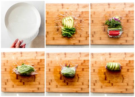 Veggie Rice Paper Rolls Recipe with Peanut Sauce - Little Broken