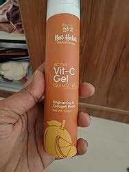 Nat Habit Active Face Gel, Orange Kiwi Vit-C For Brightening & Collagen ...