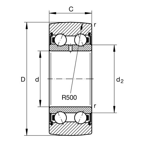 LR50/7-2RS Yoke type track roller: inform yourself & order online on ...