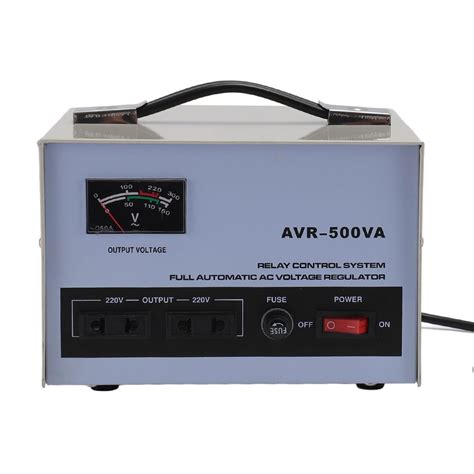 Buy Automatic Voltage Stabilizer 500W AC Variable Voltage Regulator 160 ...