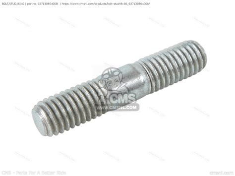BOLT,STUD,8X40 for Honda - order at CMSNL