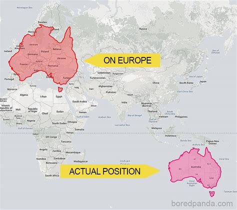 Accurate Sized World Map 的图像结果