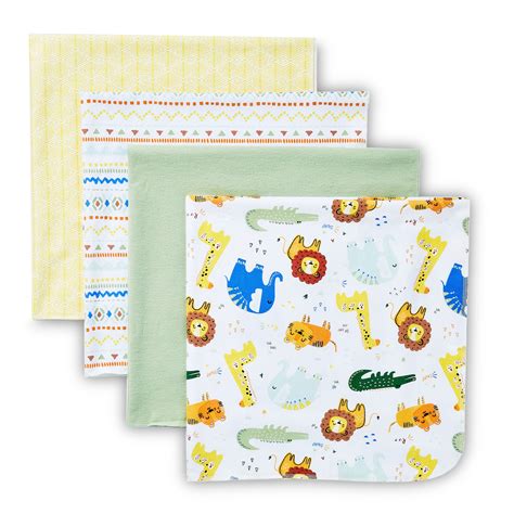 Parent's Choice Cotton Flannel Receiving Blankets for Baby Boys and ...
