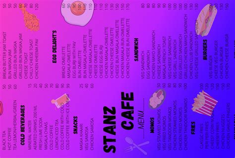 Cafe Menu 的图像结果