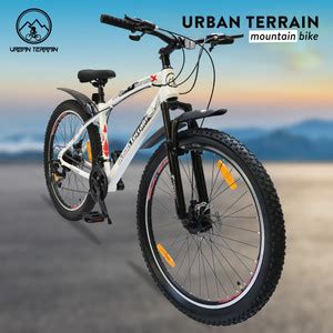 Urban Terrain Shimano Geared Cycles for Men with Dual Disc Brake MTB ...
