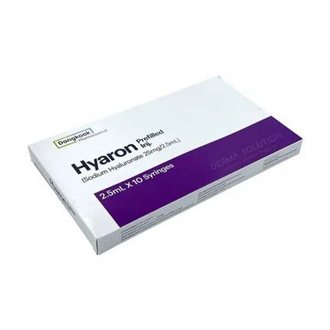Pharmaceutical Injection - 25mg Hyaluronic Acid Injection Manufacturer ...