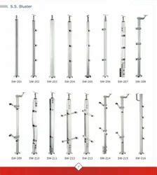 SS Railing Baluster - Designer Rajwadi Pillar Manufacturer from Rajkot