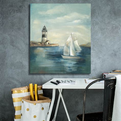 Longshore Tides 'Northeastern Breeze 1' by Silvia Vassileva Canvas Wall ...