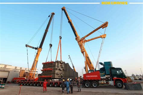 Discover BOB Cranes’ Excellence in Heavy Equipment Rentals