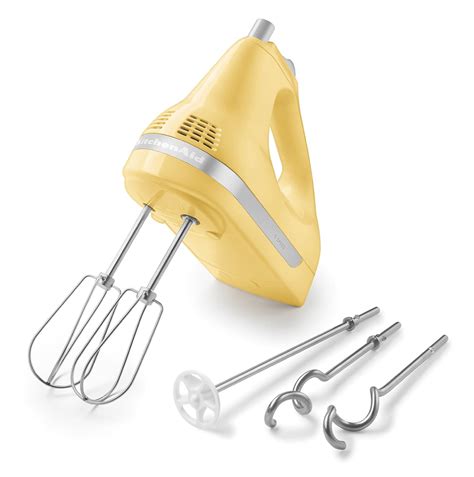 Kitchenaid 5-speed Ultra Power Hand Mixer - Majestic Yellow : Amazon.in ...