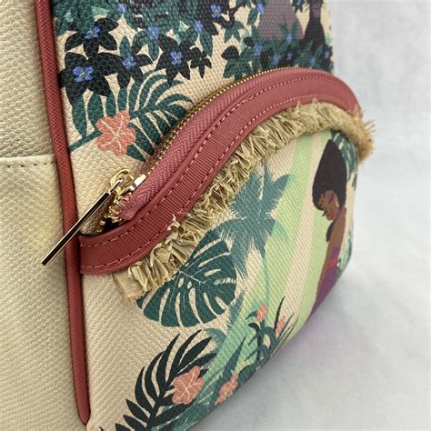 Danielle Nicole Disney Mini Backpack The Jungle Book Mowgli & Shanti Pom Baloo | eBay