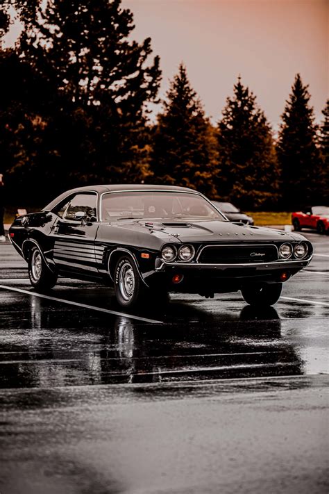 Download Black Vintage Car Iphone Wallpaper | Wallpapers.com