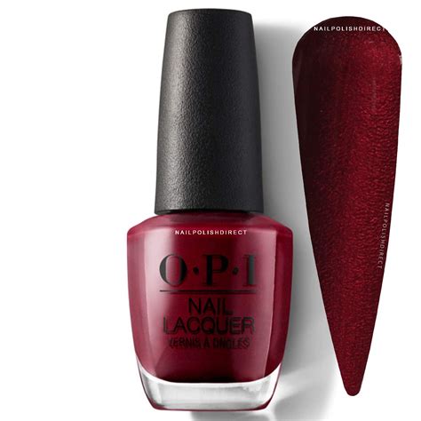 OPI Bogota Blackberry Nail Polish 15ml (NLF52) | Nail Polish Direct