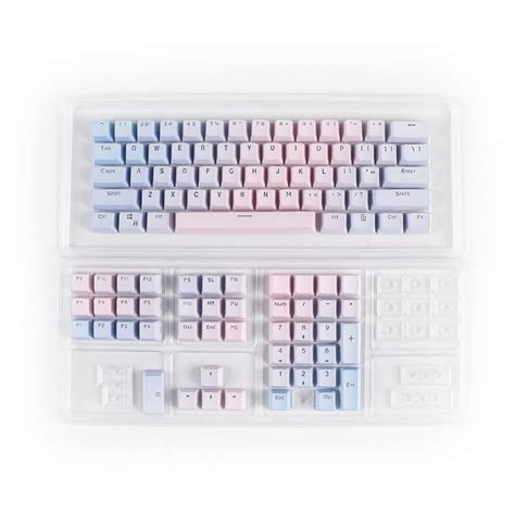 Buy DIERYA X KEMOVE Double PBT 108 Keys Keycap Set,OEM Translucent ...