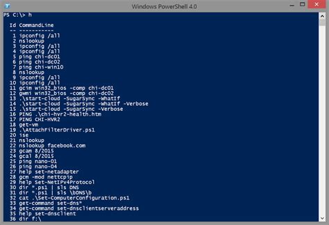 Image result for PowerShell History