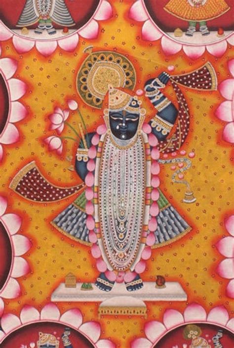 Buy Shrinath Ji in Kamal Talai Kamal Talai Paintings Handmade Online in ...