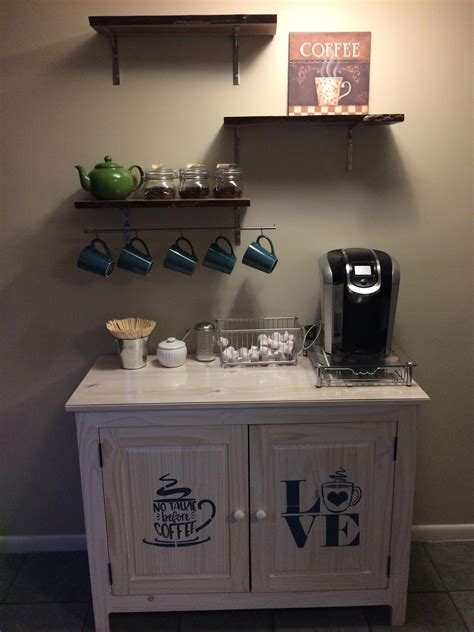 Here are brilliant coffee station ideas for creating a little coffee ...